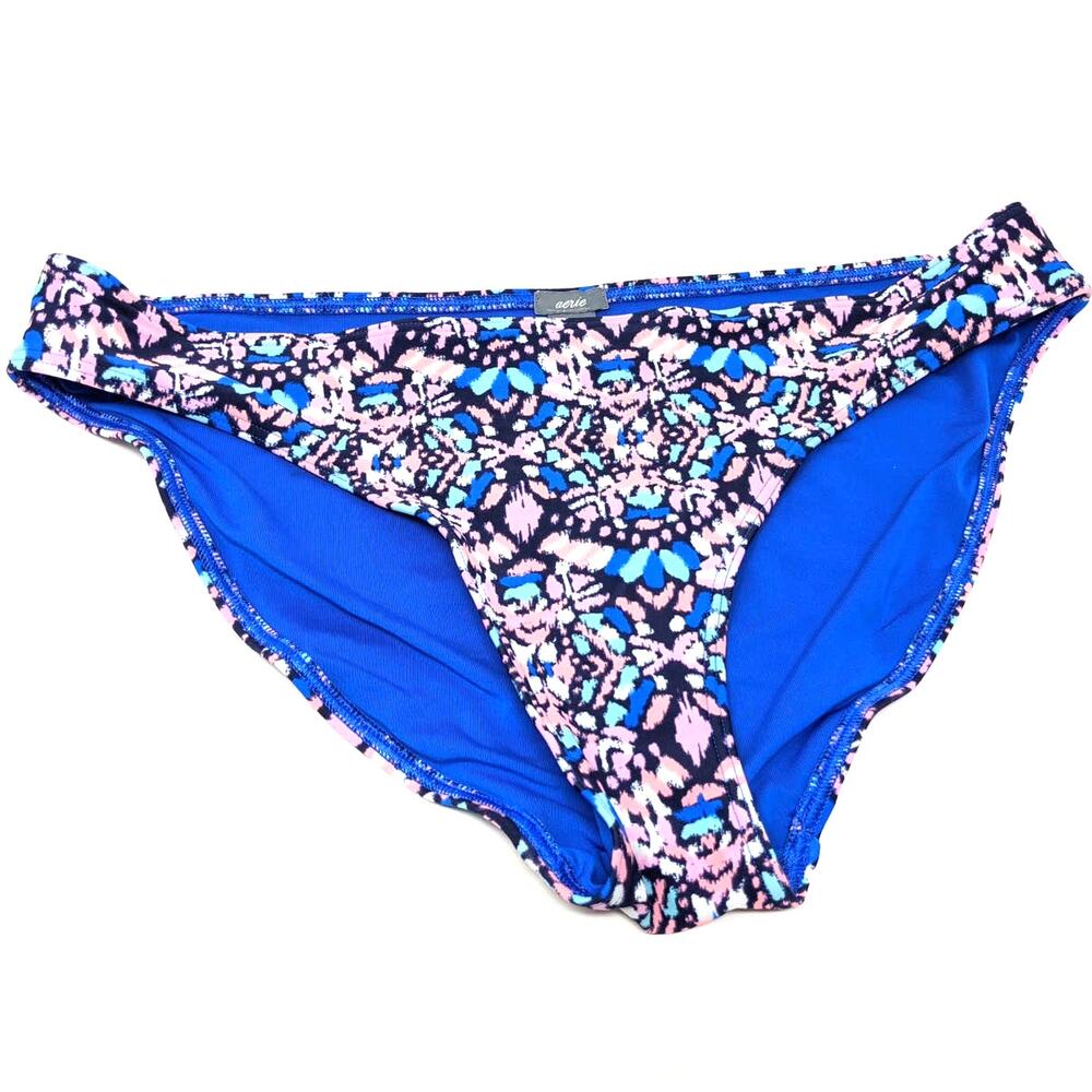 Aerie Hipster Swimsuit Bottoms Patterned Travel Vacation Beach
